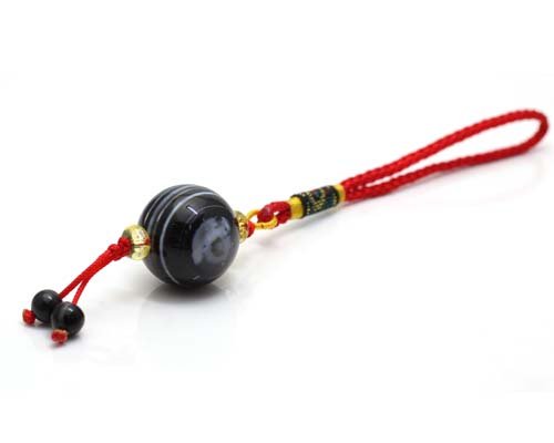 Amazon.co.jp: [幸福の石] スマホ ストラップ 天眼石 アイアゲート